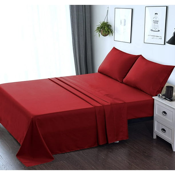 Premium Deep Pocket Fitted Sheet Breathable and Soft Deep Pocket