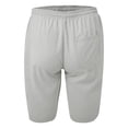 thumbnail image 4 of FUTATA Men's Basic Sports Shorts, Polyester Sports Shorts With Pockets, Elastic Waist, Sizes Up To 5XL, 4 of 8