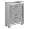 thumbnail image 3 of Home Elegance 1916-9 Allura Collection Chest Silver - 38 x 17 x 51 in., 3 of 7