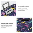 thumbnail image 5 of Balery Luggage Cover Colorful Dinosaur Print Suitcase Covers for Luggage Elastic Washable Suitcase Protector Fits 18-32 Inch Luggage-, 5 of 9