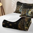 thumbnail image 4 of Manfei Farmhouse Pike Fish Quilt King, Vintage Lake House King Coverlet Set, Camo Multi, 3 Pieces, 1 Bedspread and 2 Pillowcases, 4 of 7