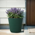 thumbnail image 2 of Mainstays 15.9" D x 15.8" H Parker Green Recycled Resin Planter, 2 of 7