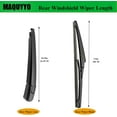 thumbnail image 3 of shiyou-Rear Windshield Wiper Arm Blade Set Replacement for Hyundai Kona Electric 2019-2022, Hyundai Kona 2018-2022, Back Windshield Wiper Rear Blade Arm Kit Replace 988112P000, 3 of 4