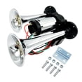 thumbnail image 2 of Kit de bocina de aire eléctrica para vehículos Premium Profesional Alto rendimiento 120dB 12 V, 2 of 9