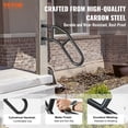 thumbnail image 2 of HCY 2 PCS Handrails for Outdoor Steps 29" Wall Mount Railings for 1-3 Steps, 2 of 6