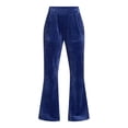 thumbnail image 4 of Time and Tru's Women’s Ribbed Velour Pants, 29” Inseam, Sizes S-XXXL, 4 of 4