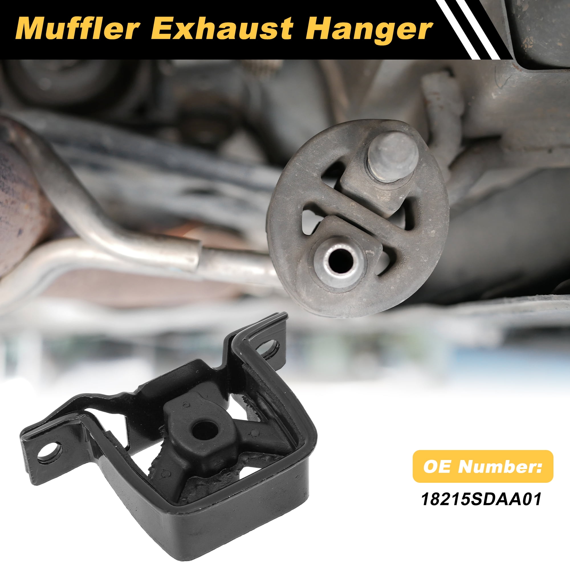 Unique Bargains 18215SDAA01 Muffler Exhaust Hanger for Honda Accord 2003-2007