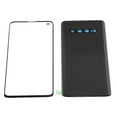 thumbnail image 1 of Cubierta de Vidrio Posterior y Panel de Vidrio Exterior Bling Bling Para Samsung S10 G973 Negro, 1 of 12