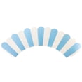 thumbnail image 3 of Wrapables® Standard Size Striped Cupcake Wrappers (Set of 60), Blue, 3 of 4
