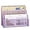 Purple, variant on Mail Organizer for Desk, 3-Slot Mesh Metal Mail Holder countertop, Letter Holder, Office Desktop Envelope and Document Storage Rack (White)