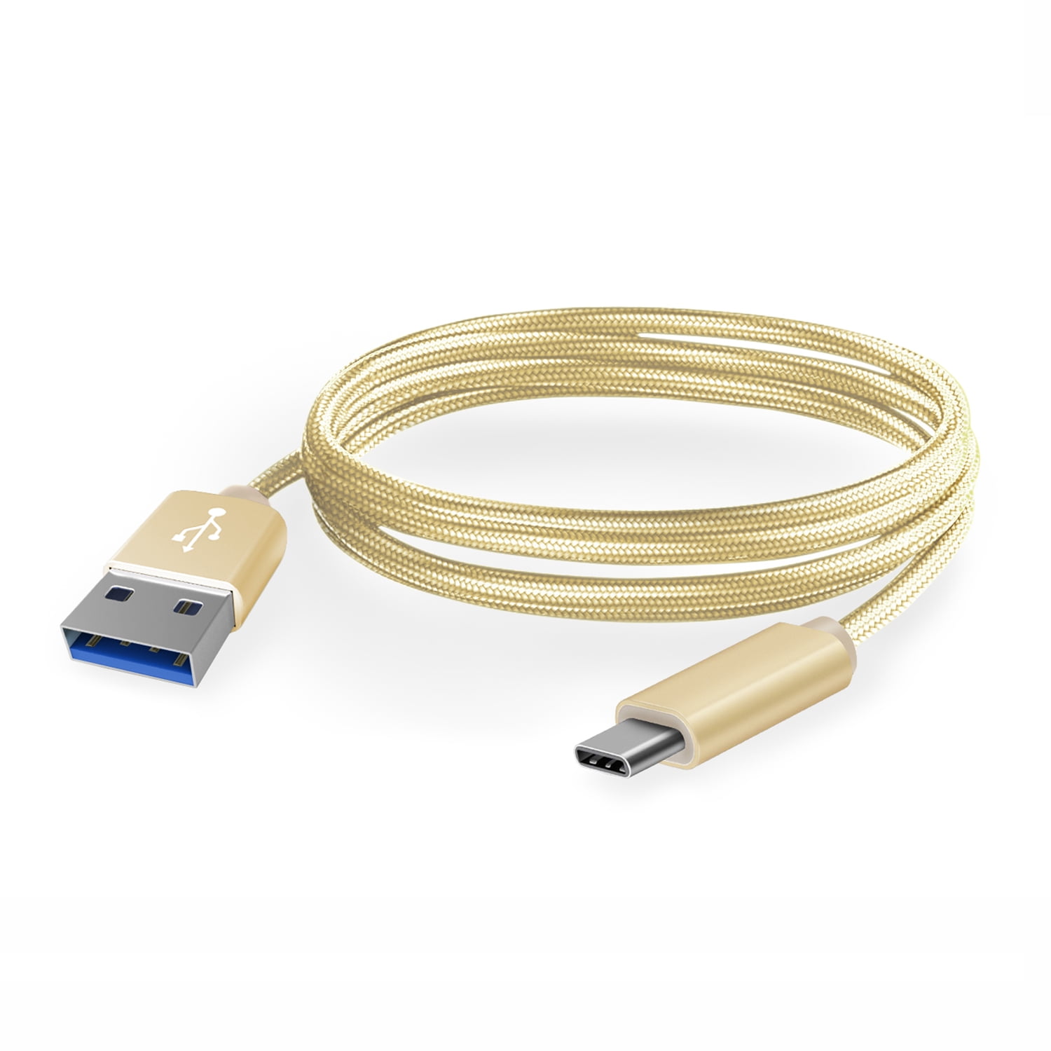 Huawei,Nexus,Sony,etc Câble USB C Type C à USB Cable Type C en rétractable Câble Cordon Type C Connecteur Ultra Résistant pour Samsung S8/A3 A5 Vert 2017 