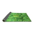 thumbnail image 2 of Ahgly Company Indoor Square Abstract Green Modern Area Rugs, 7' Square, 2 of 4