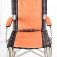 thumbnail image 4 of Wheelchair Arm Pads, Orange Universal Drive Wheelchair Arm Pads PU Leather Easy Installation Waterproof Sponge Easy To Clean  For Elderly For Replacing, 4 of 8