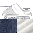 thumbnail image 3 of BERANMEY Cozy Slippers for Women House Shoes with Memory Foam Insoles Soft Fuzzy Cozy Indoor & Outdoor Anti Skid Rubber Sole Great Gift for Mom Girlfriend Ladies, 3 of 8