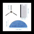 thumbnail image 3 of Piezas de Repuesto Cepillo Lateral Filtro HEPA Compatible con M200 M201 M501 T700 Aspiradoras Accesorios, 3 of 5