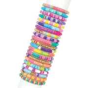 Make It Real: Swift Clicks - Heishi Bracelet Maker - 2047pc, DIY Jewelry Craft Kit, Design & Make 23 Bead Bracelets, Rotate-Click-Wear, Girls Kids 8+