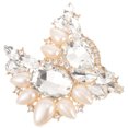 thumbnail image 5 of CIMAXIC wedding 1 Pair Shoe Clips Wedding High Heel Rhinestone Clips Bride Shoe Clip Decorations,2.36"X1.57"X0.39", 5 of 5