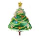 thumbnail image 4 of Nueva decoración de accesorios de de cumpleaños de Navidad de de papel de árbol de Navidad Jumbo yotijar Globos de Navidad, 4 of 9