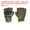 Green, variant on Uxcell Men's Outdoor Fingerless Gloves Half Finger Gloves Breathable Workout Gloves Green, XL