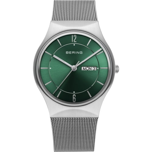 Classic stainless steel watch deals