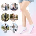 thumbnail image 4 of COMFOEX 15 Pairs Womens Ankel Socks Low cut Non Slip, 4 of 9