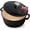Black, variant on 6 Quart Enameled Cast Iron Dutch Oven, Heavy-Duty Oven-Safe up to 500°F, All Cooktops Compatible, Black