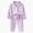 A21-Purple, variant on Home Pajama Set, Short Sleeve, Long Pants, Snug Fit Baby and Kid Pajamas Loungewear Homewear for 0 6 12 18 24 M 1t 2t 3t 4t 5t 6t Pajamas Dailywear Set,12-18 Months