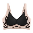 thumbnail image 4 of Lixiuxyad Milk Cups for Bra Women's Wireless Bra With Seamless Smooth Comfort Wirefree T Shirt Bra, 4 of 6