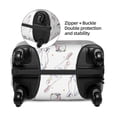 thumbnail image 4 of Daiia Rabbit Eating Luggage Cover, Thickened Washable Travel Luggage Covers, Elastic Unique Baggage Covers for 18-20 inch Luggage-Medium, 4 of 9