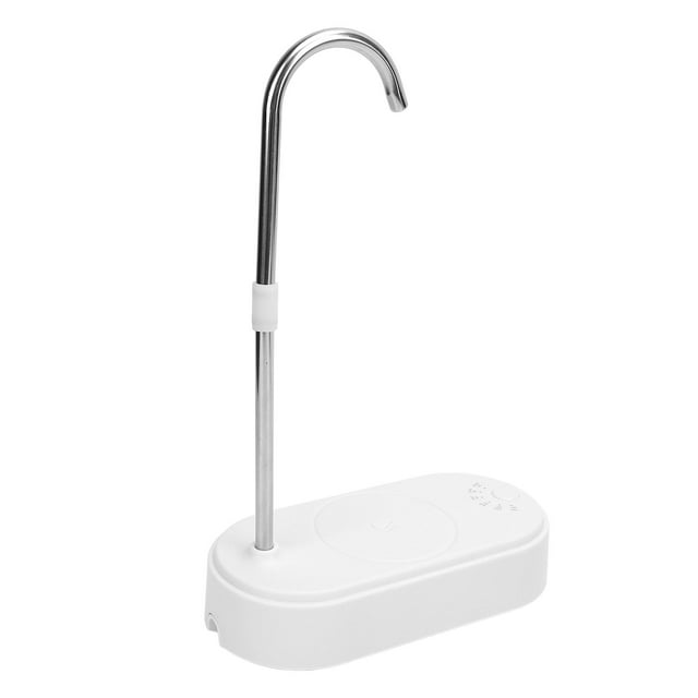 Water Dispenser for 5 Gallon Bottle, Desktop with 6 Levels Quantitative, Portable Type C Charging Drinking Water Dispenser Water Jug Pump with Hose for Home