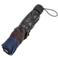 thumbnail image 4 of Brown trim Non-Automatic Rain and UV Ray Resistant 8 Framed Compact Travel Umbrella, 4 of 4