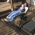 Devoko 2 Pack Patio Zero Gravity Chair Outdoor Lounge Chaise Folding Steel Chair 2 Capacity ...