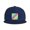 Blue, variant on Snapback Hat Rainbow Stripe Adjustable Flat Bill Brim Hat for Men Women Casual Wear Pink