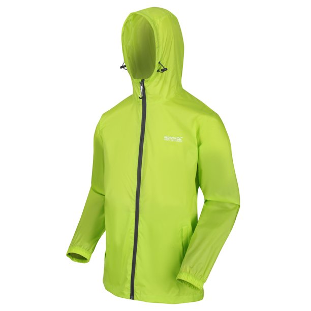 Regatta - Chaqueta Impermeable Pack It III para Hombre (Verde Carreras)