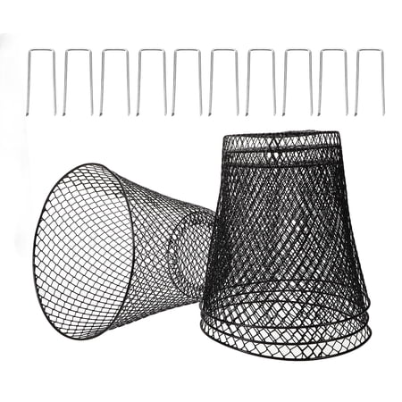 WHAMVOX 1 Set of Multi-use Plant Cover Mesh Designed Flowerpot Cover Reusable Plant Cage WHAMVOX 1 Set of Multi-use Plant Cover Mesh Designed Flowerpot Cover Reusable Plant Cage