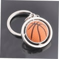 thumbnail image 4 of SOPOTUTU Basketball Keychain with Rotating , Multi-Color Design, 1 Piece Basketball Themed Accessory, 4 of 5