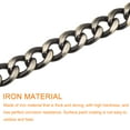 thumbnail image 4 of Uxcell Iron Flat Chain Strap, 47" Handbag Chains Purse Straps DIY Replacement, Bronze, 4 of 6