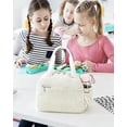 thumbnail image 3 of AO ALI VICTORY Lunch Box Lunch Bag Insulated Lunchbox Cute Reusable Lunch Tote bags for School Work Picnic for Kids Girls Women（Beige）, 3 of 10