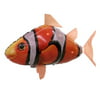 Kids Air Swimming Fish Toys RC Shark Clown Fish Balloons Inflatable With Helium Plane Toys For Party