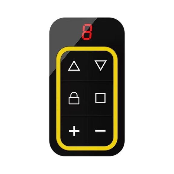 Universal Garage Remote Controller Duplicator Rechargeable Opener Key Remote Fob Gate