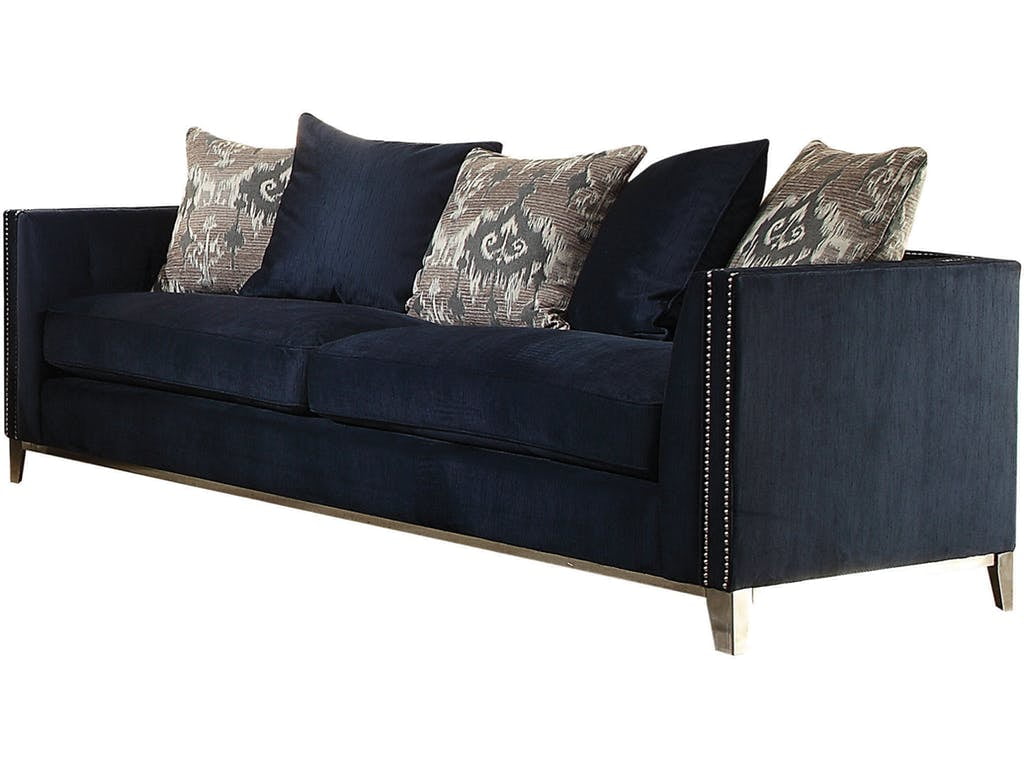 1/26迄 rikoao sofa navy Miro Sofa (Navy) | Event Trade Show Furniture Rental | FormDecor