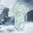 thumbnail image 2 of ChicYu Carabiner Clip Handheld Mini Fan USB Rechargeable Outdoor Portable Fan Hiking Camping Pocket Cool Device Small Powerful for Desk Table Home Office, 2 of 5