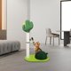 thumbnail image 3 of Poste rascador para gatos Yinane torre de actividades 60 cm x 40 cm x 88 cm, 3 of 8