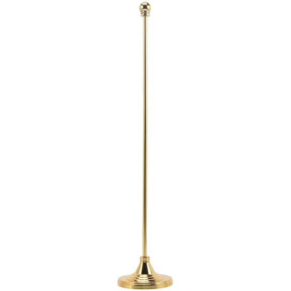 Niceauty indoor flagpole with base Metal Flag Holder for Adults in Business Meetings 1Pcs
