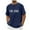 Navy(New), variant on PNTUTB Men's Valentine's Day Themed Fashion Prints Short Sleeve Crew Neck Casual Loose Comfortable T-shirt