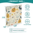 thumbnail image 3 of FORMRS 3 Ring Binder 1.5 inch with Pockets Set of 2 Clip Board 200 Sheets Capacity, Halloween Cute Ghosts, 3 of 8