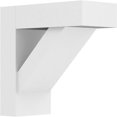 thumbnail image 1 of Ekena Millwork BKTP05X12X12TRA05 Standard Traditional Architectural Grade PVC Bracket with Block Ends - 5 x 12 x 12 in., 1 of 1