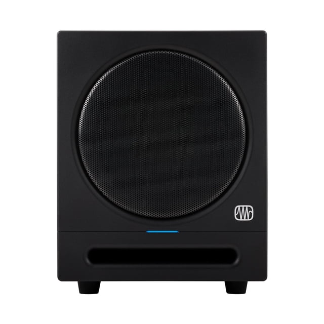 PreSonus Eris Studio 8 Monitor de estudio activo con transductor de baja frecuencia de 8 pulgadas y guía de ondas EBM