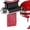 Black, variant on Adjustable 3 Thickness Meat Tenderizer Attachment for Kitchenaid Mixers, Dishwasher Safe Durable Metal Housing & Plastic Rollers/Gears Accessories - White