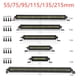 thumbnail image 3 of Luces de techo de aleación de aluminio Vogacara 1/10 Para Axial SCX10 90046 D90 TRX4 TF2 CC01 Capra RC TYPE4, 3 of 4